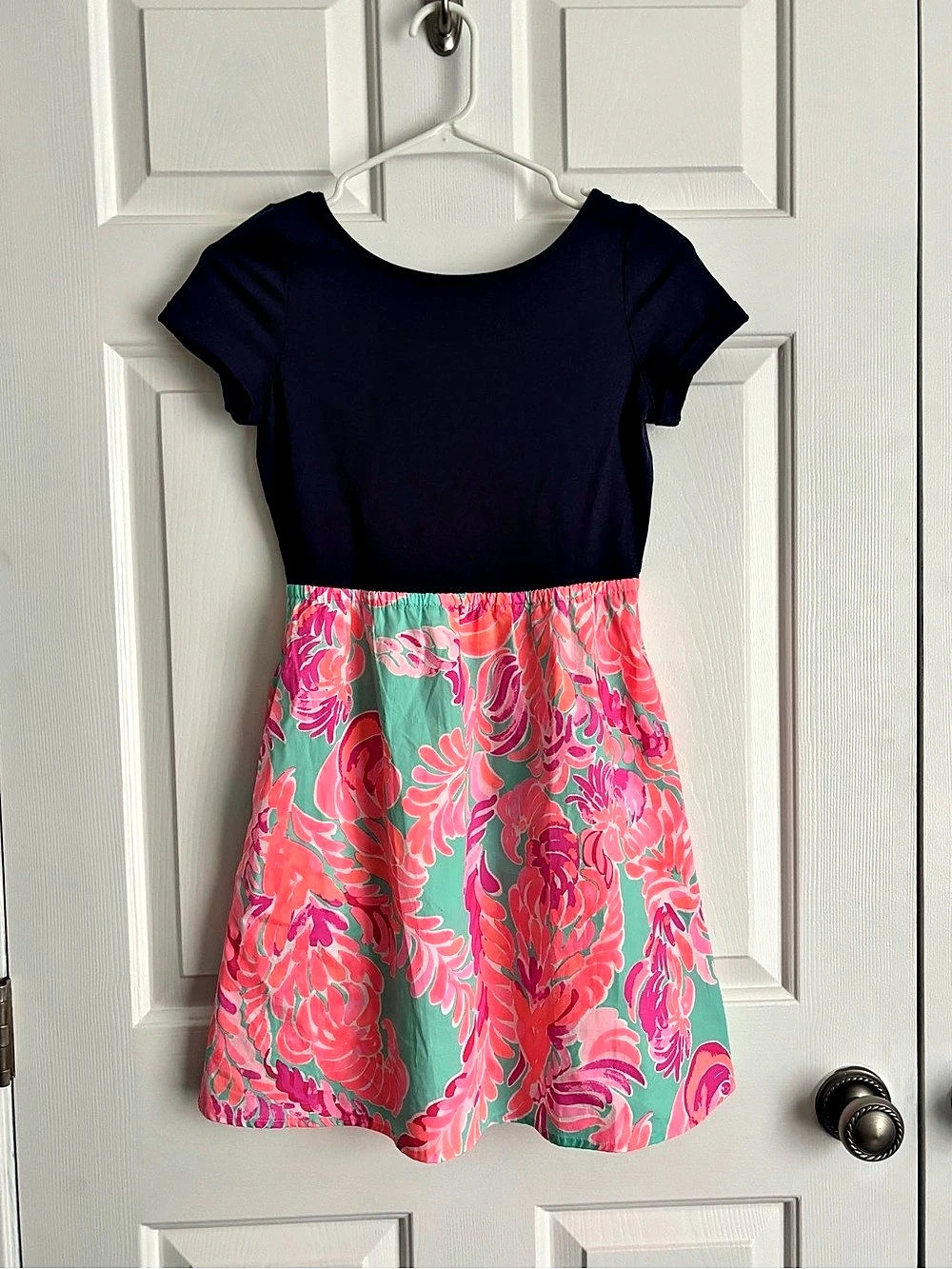 Lilly Pulitzer Lacey Dress Girls XL Floral Dress